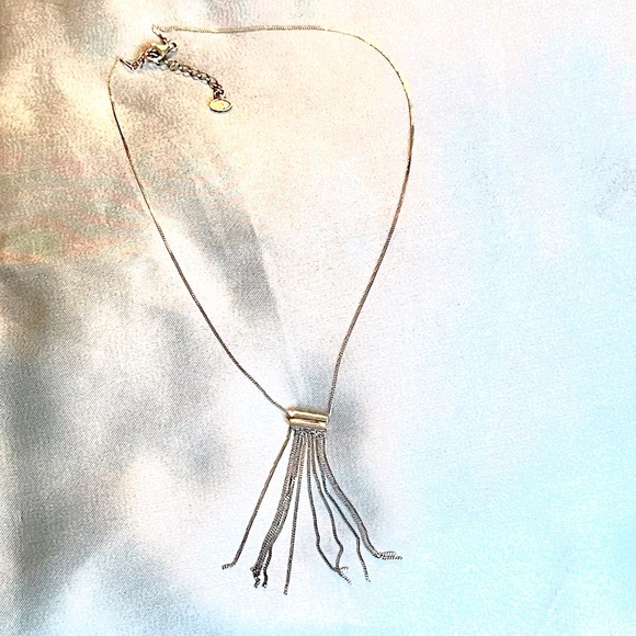 Silpada Vintage Sterling Silver Beautiful Fringe Necklace 18+inch - Picture 7 of 9